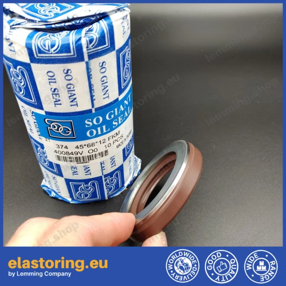 Ciśnieniowy simmering 45x68x12 TCN1 FPM